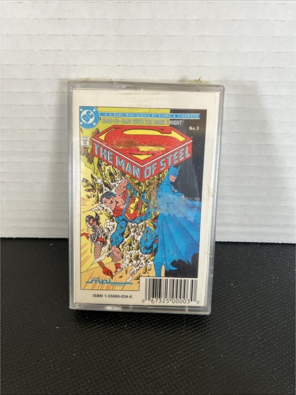 Superman: Man of Steel: Enemy Mine Cassette Tape - New / Sealed